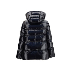 PINKO Black Polyamide Full-Length Jacket