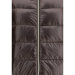 Herno Brown Polyester Full-Length Jacket