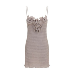 Magda Butrym Beige Lyocell Casual Dress