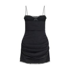 Magda Butrym Black Silk Cocktail Dress