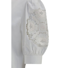 Valentino Garavani White Cotton Blouse