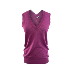 Malo Purple Linen Women Tank