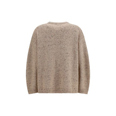 Fabiana Filippi Beige Wool Oves Aries Sweatshirt