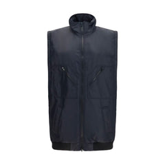 MM6 Black Polyamide Sleeveless Jacket