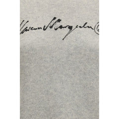 MM6 Gray Wool Oves Aries Sweatshirt