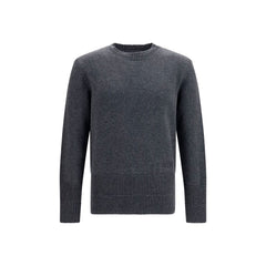 MM6 Gray Wool Oves Aries Sweatshirt