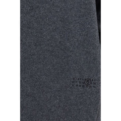 MM6 Gray Wool Oves Aries Casual Dress