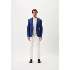 Bikkembergs White Cotton Blazer