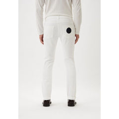 Bikkembergs White Cotton Blazer