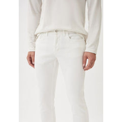 Bikkembergs White Cotton Blazer