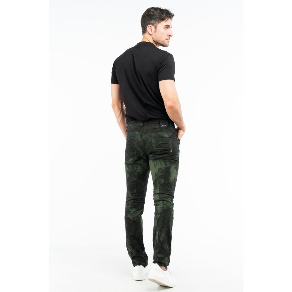 Bikkembergs Bicolor Cotton Jeans Denim
