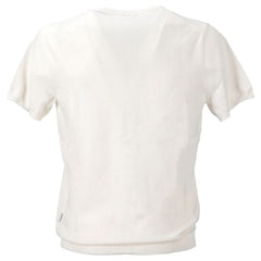 Baldinini Trend White Cotton Polo Shirt