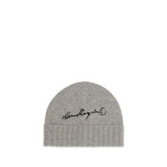 MM6 Gray Wool Oves Aries Beanie
