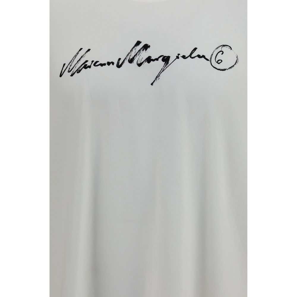 MM6 White Cotton T-Shirt