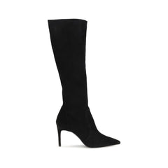 Stuart Weitzman Black Calf Leather Bos Taurus Boots