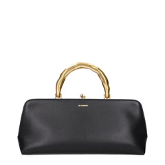 Jil Sander Black Leather Handbag