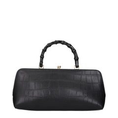 Jil Sander Black Leather Handbag