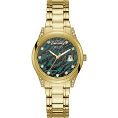 Guess Gold Stainless Steel Dress Watch
