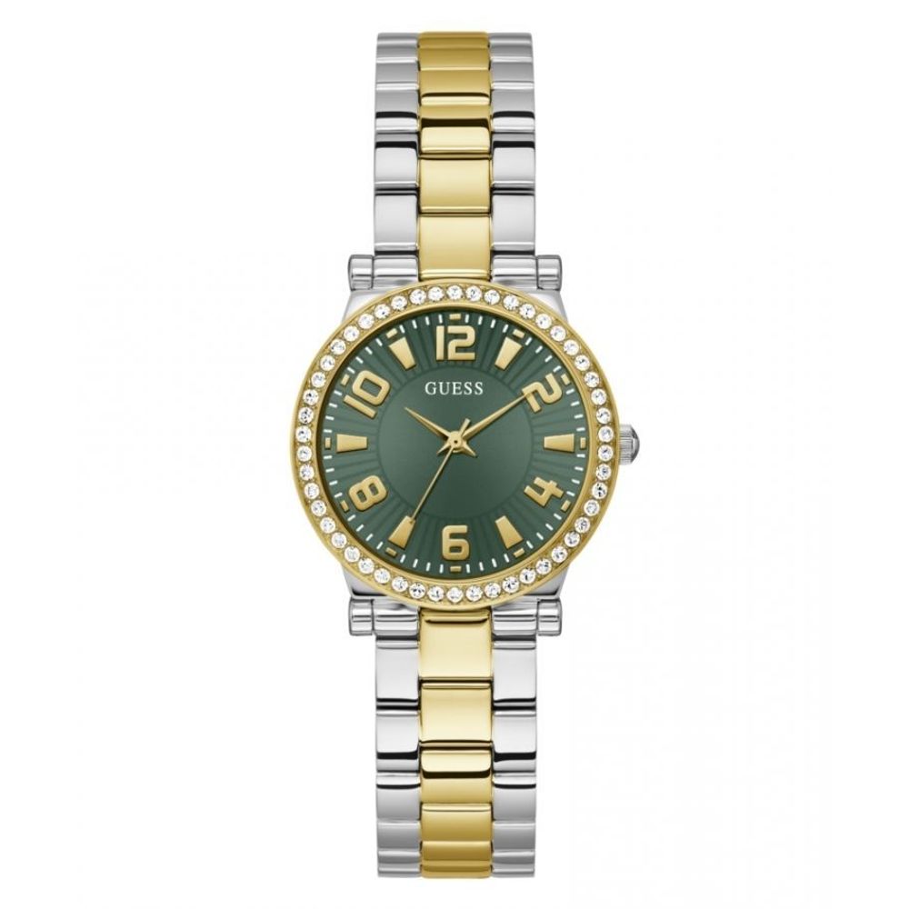 Guess Gold Stainless Steel Dress Watch