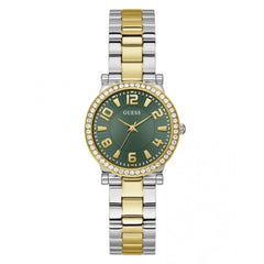 Guess Gold Stainless Steel Dress Watch