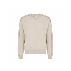 Brunello Cucinelli Beige Cashmere Sweatshirt