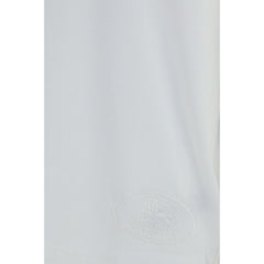 Burberry White Cotton Long Sleeve T-Shirt