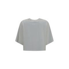 Burberry White Cotton T-Shirt