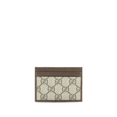 Gucci Brown Polyethylene Cardholder