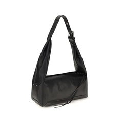 Maison Margiela Black Leather Shoulder Bag