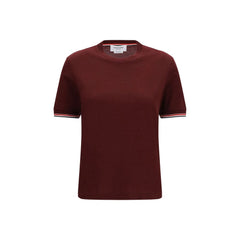 Thom Browne Bordeaux Wool Oves Aries T-Shirt