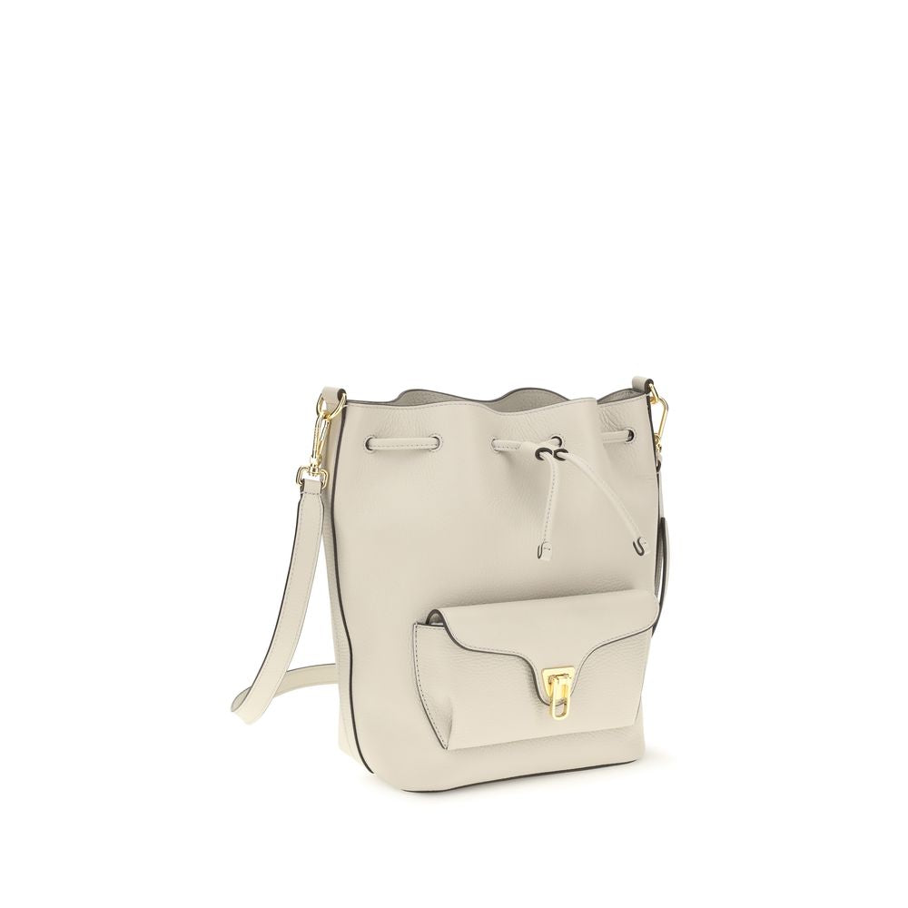 Coccinelle Green Calf Leather Bos Taurus Shoulder Bag