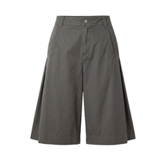 Mr&Mrs Italy Grey Cotton Women Shorts