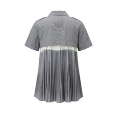 Mr&Mrs Italy Grey Cotton Women Shirt