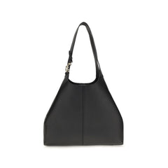 Coccinelle Black Calf Leather Bos Taurus Shoulder Bag