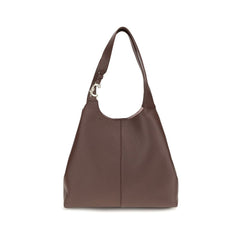 Coccinelle Beige Calf Leather Bos Taurus Shoulder Bag