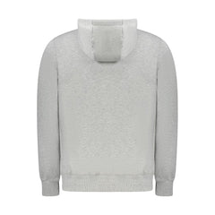 North Sails Gray Cotton Mens Sweater Hoodie