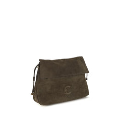 Coccinelle Brown Calf Leather Bos Taurus Shoulder Bag