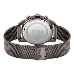 Hugo Boss Gray Stainless Steel Dress Watch