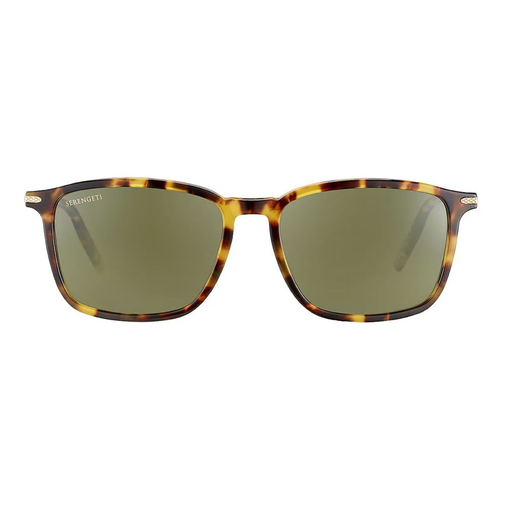 Serengeti Brown Resin Sunglasses