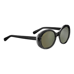 Serengeti Black Plastic Sunglasses