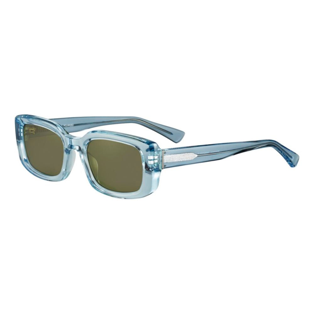 Serengeti Blue Plastic Sunglasses