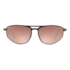 Serengeti Black Metal Sunglasses