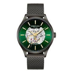 Kenneth Cole Gray Stainless Steel Dress Watch