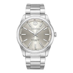 Timberland Gray Stainless Steel Dress Watch