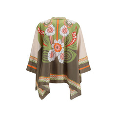 La Double J Multicolor Silk Shirt