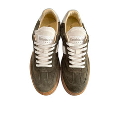 Pantofola D'Oro Green Suede Men Sneaker