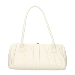 Jil Sander White Leather Shoulder Bag