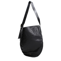 Jil Sander Black Leather Crossbody Bag
