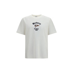 Burberry White Cotton T-Shirt