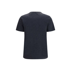 Brunello Cucinelli Gray Cotton T-Shirt